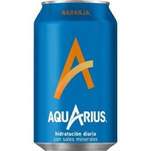 Aquarius Naranja Lata 330ml